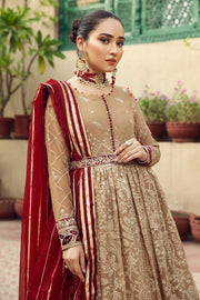 Alizeh Fashion Shahtaj Formal Wedding Embroidered 3PC Suit D-12 Aangan - FaisalFabrics.pk