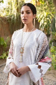 SERAN by Dynasty AFSANAH Unstitched Summer Lawn 3Pc Suit - BANO