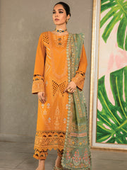 Rang Rasiya Florence Embroidered Lawn Unstitched 3Pc Suit D-13 Liana