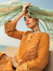 Rang Rasiya Florence Embroidered Lawn Unstitched 3Pc Suit D-13 Liana
