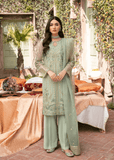 Akbar Aslam azure Luxury Pret 3Pc Suit AAF-1426 GREEN FINCH