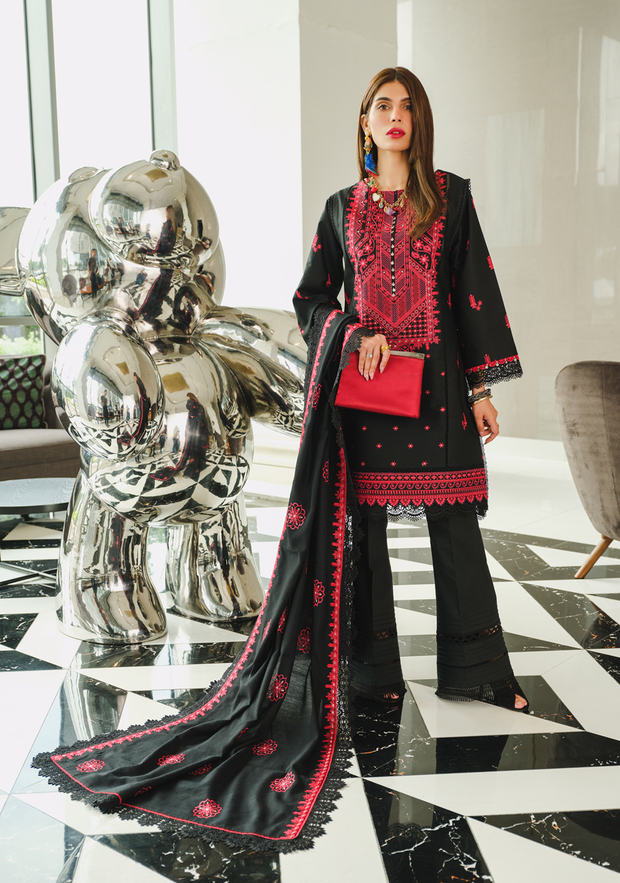 Rang Rasiya Dosti The Winter Affair Unstitched 3Pc Suit D-14 Mahroosh