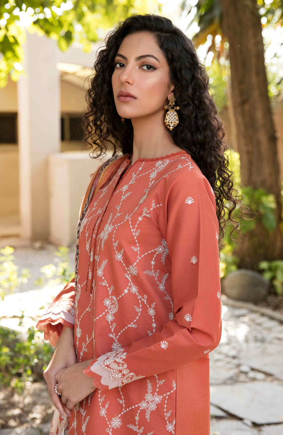 SERAN by Dynasty AFSANAH Unstitched Summer Lawn 3Pc Suit - MEHTAB
