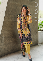 Rang Rasiya Dosti The Winter Affair Unstitched 3Pc Suit D-17 Meer