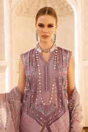 Maria.B Voyage A Luxe Lawn Unstitched Embroidered 3Piece Suit D-2301-A