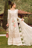 Maria.B Voyage A Luxe Lawn Unstitched Embroidered 3Piece Suit D-2302-A