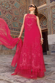 Maria.B Voyage A Luxe Lawn Unstitched Embroidered 3Piece Suit D-2303-A