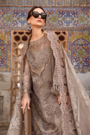 Maria.B Voyage A Luxe Lawn Unstitched Embroidered 3Piece Suit D-2303-B