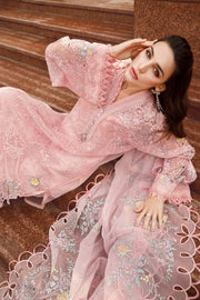 Maria.B Voyage A Luxe Lawn Unstitched Embroidered 3Piece Suit D-2304-A
