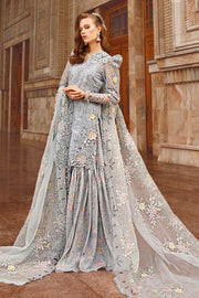 Maria.B Voyage A Luxe Lawn Unstitched Embroidered 3Piece Suit D-2304-B