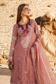 Maria.B Voyage A Luxe Lawn Unstitched Embroidered 3Piece Suit D-2305-B