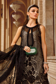 Maria.B Voyage A Luxe Lawn Unstitched Embroidered 3Piece Suit D-2306-B