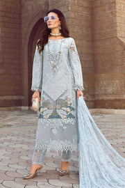 Maria.B Voyage A Luxe Lawn Unstitched Embroidered 3Piece Suit D-2307-A