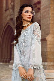 Maria.B Voyage A Luxe Lawn Unstitched Embroidered 3Piece Suit D-2307-A
