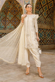 Maria.B Voyage A Luxe Lawn Unstitched Embroidered 3Piece Suit D-2308-A