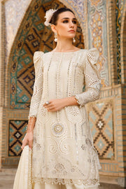 Maria.B Voyage A Luxe Lawn Unstitched Embroidered 3Piece Suit D-2308-A