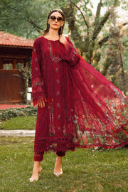 Maria.B Voyage A Luxe Lawn Unstitched Embroidered 3Piece Suit D-2309-A