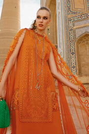 Maria.B Voyage A Luxe Lawn Unstitched Embroidered 3Piece Suit D-2310-A