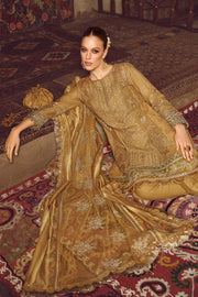 Maria.B Voyage A Luxe Lawn Unstitched Embroidered 3Piece Suit D-2311-A