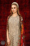 Maria.B Voyage A Luxe Lawn Unstitched Embroidered 3Piece Suit D-2313-A
