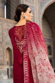 Maria.B Voyage A Luxe Lawn Unstitched Embroidered 3Piece Suit D-2315-B
