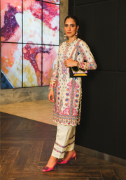 Rang Rasiya Dosti The Winter Affair Unstitched Single Shirt D-26 Merab