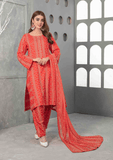 Amna Sohail by Tawakkal Fabrics Malena Printed Linen 3Pc Suit D-7834