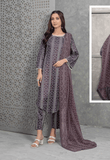 Amna Sohail by Tawakkal Fabrics Malena Printed Linen 3Pc Suit D-7836