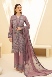 Ramsha Rangoon Vol-07 Luxury Chiffon Unstitched 3 Piece Suit D-702 - FaisalFabrics.pk