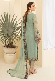 Ramsha Rangoon Vol-07 Luxury Chiffon Unstitched 3 Piece Suit D-706 - FaisalFabrics.pk