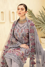 Ramsha Rangoon Vol-07 Luxury Chiffon Unstitched 3 Piece Suit D-707 - FaisalFabrics.pk