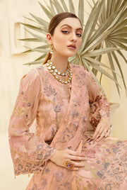 Ramsha Rangoon Vol-07 Luxury Chiffon Unstitched 3 Piece Suit D-711 - FaisalFabrics.pk