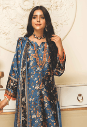Rashid Textile Digital Printed Luxury Silk Unstitched 3Pc Suit D-7158