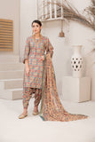 Tawakkal Fabrics Manahil Printed Linen Unstitched 3Pc Suit D-7767