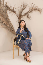 Tawakkal Fabrics Manahil Printed Linen Unstitched 3Pc Suit D-7769