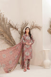 Tawakkal Fabrics Manahil Printed Linen Unstitched 3Pc Suit D-7773