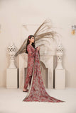 Tawakkal Fabrics Manahil Printed Linen Unstitched 3Pc Suit D-7776