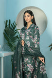 Tehreem by Tawakkal Fabrics Digital Printed Silk 3Pc Suit D-7869