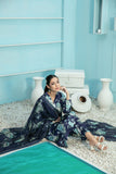 Tehreem by Tawakkal Fabrics Digital Printed Silk 3Pc Suit D-7870