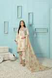 Tehreem by Tawakkal Fabrics Digital Printed Silk 3Pc Suit D-7878