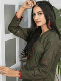 Tawakkal Fabics Winter Unstitched Embroidered Khaddar 2Pc Suit D-7955