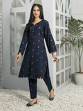 Tawakkal Fabics Winter Unstitched Embroidered Khaddar 2Pc Suit D-7958