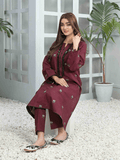 Tawakkal Fabics Winter Unstitched Embroidered Khaddar 2Pc Suit D-7959