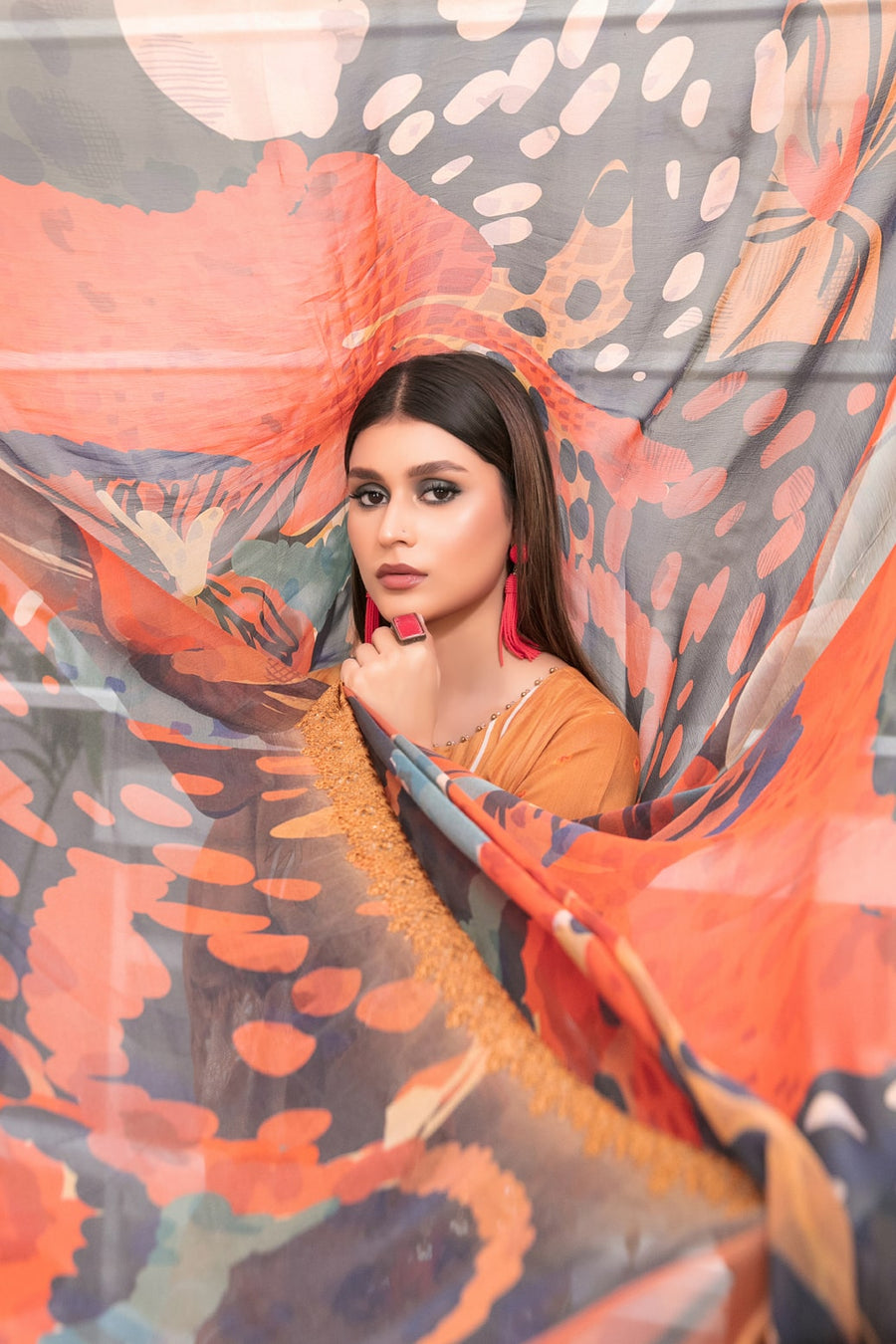 Monifa by Tawakkal Fabrics Unstitched Printed Viscose 3Pc Suit D-8018