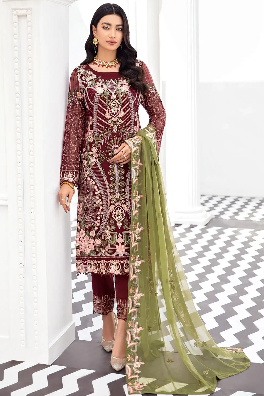 Ramsha Rangoon Vol-08 D-810