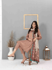 Roma by Tawakkal Fabrics Unstitched Printed Linen Jacquard Suit D-8155