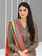 Roma by Tawakkal Fabrics Unstitched Printed Linen Jacquard Suit D-8157