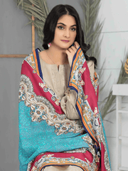 Roma by Tawakkal Fabrics Unstitched Printed Linen Jacquard Suit D-8159