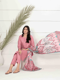 Roma by Tawakkal Fabrics Unstitched Printed Linen Jacquard Suit D-8160