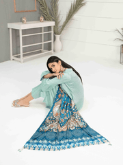 Roma by Tawakkal Fabrics Unstitched Printed Linen Jacquard Suit D-8162